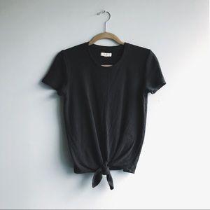 Madewell Modern Tie-Front Top